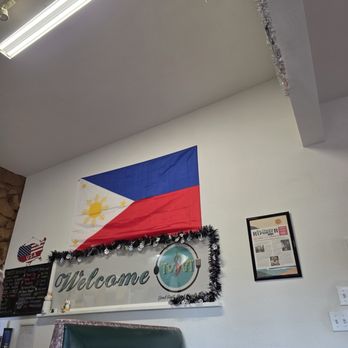 Twist Good Food - Filipino owned displaying flag with pride - American Near Me - Chama, New Mexico