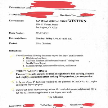 Regan Career Institute - Paperwork for externship site. - Nursing Schools Near Me - El Monte, California