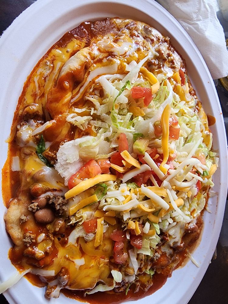 Food from La Fiesta Restaurant