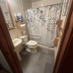 Rugs Rolls & More - New bathroom floor!