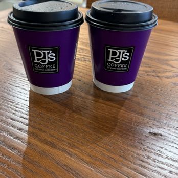 PJ's Coffee - Dark roast with hazelnut latte - Coffee & Tea Near Me - Middleburg, Florida PJ's Coffee - Dark roast with hazelnut latte - Coffee & Tea Near Me - Middleburg, Florida