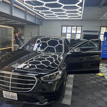 360 Tints & Body - S550 35% front and 15% rear Nano Ceramic - Car Window Tinting Near Me - San Bruno, California
