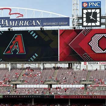Great American Ball Park - Playing the Arizona Diamondbacks on June 13! - Stadiums & Arenas Near Me - Cincinnati, Ohio