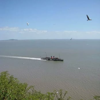 Steep Holm Island - View across the Bristol channel, from Steep holm island. - Active Life Near Me
