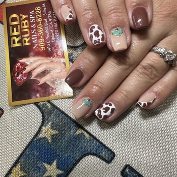 Red Ruby Nails & Spa - Country Western Nails! - Nail Salons Near Me - Upland, California Red Ruby Nails & Spa - Country Western Nails! - Nail Salons Near Me - Upland, California