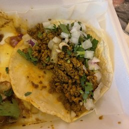 Taco de Chorizo