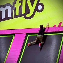Urban Air Trampoline and Adventure Park - This kid could touch a cloud!