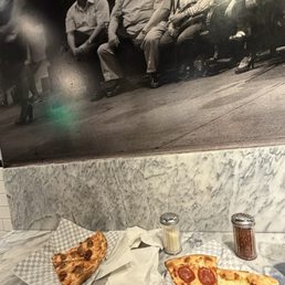 Pepperoni and white pizza Pepperoni and white pizza