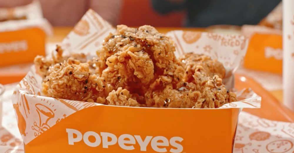 Food from Popeyes Louisiana Kitchen