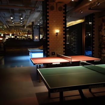 Bounce Farringdon - tables area - Pizza Near Me - London, XGL