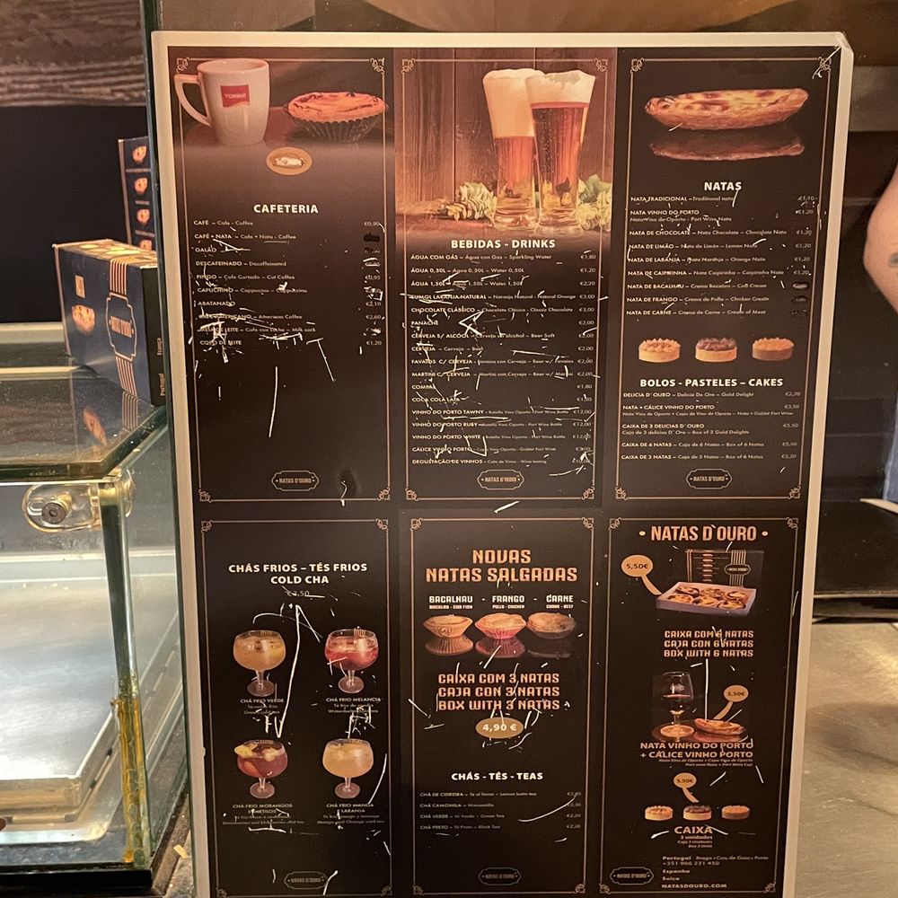 Natas D’ouro - Menu - Cafes Near Me - Porto, 13