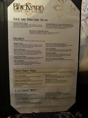 Menu photo 8 The Brickyard Boise, ID