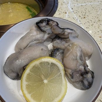 Sizzle Pot - Frozen oysters for hot pot - Asian Fusion Near Me - Kent, Washington Sizzle Pot - Frozen oysters for hot pot - Asian Fusion Near Me - Kent, Washington