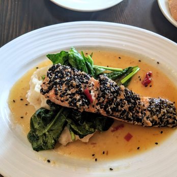 Figs - Sesame crusted salmon - Moroccan Near Me - Philadelphia, Pennsylvania