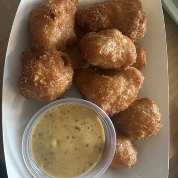 Kinchana - Cauliflower Dipper with lemon pepper sauce - Burgers Near Me - San Diego, California Kinchana - Cauliflower Dipper with lemon pepper sauce - Burgers Near Me - San Diego, California