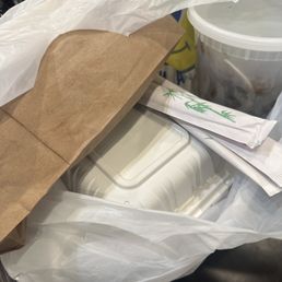 Pho steak & garlic rice, beef pho noodles for the soup, pork bahn mi sandwich Pho steak & garlic rice, beef pho noodles for the soup, pork bahn mi sandwich