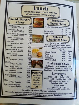 Menu photo 2 2 Minutes Two Zephyrhills, FL