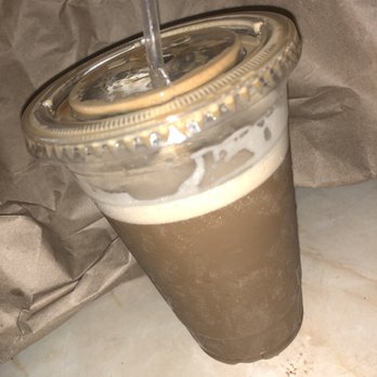 Bgl - Large Greek frappe - had to dilute it in water and add sugar to even drink it. Not worth the $3. - Fast Food Near Me - Nutley, New Jersey Bgl - Large Greek frappe - had to dilute it in water and add sugar to even drink it. Not worth the $3. - Fast Food Near Me - Nutley, New Jersey