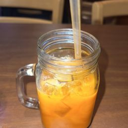 THAI ICE TEA DELICIOUS!!!! THAI ICE TEA DELICIOUS!!!!