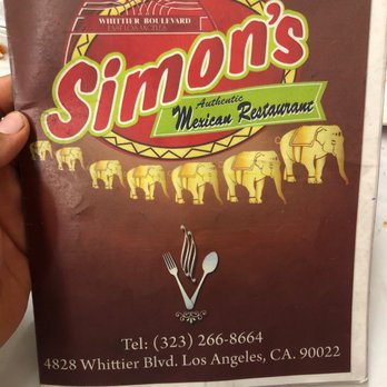 Simon's Restaurant - Mexican Near Me - Los Angeles, California Simon's Restaurant - Mexican Near Me - Los Angeles, California