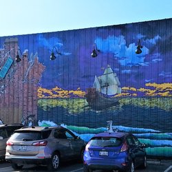 Pirate's Cove Mural - Pirate's Cove mural by Rob Schaefer and Jackie McCracken 2019