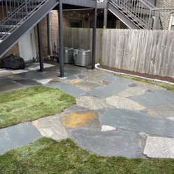 RLG Landscaping - Flagstone patio.