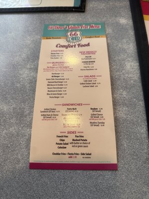 Menu photo 7 66 Diner Albuquerque, NM