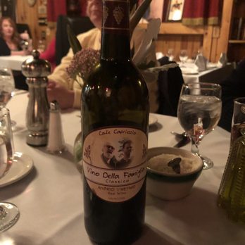 Cafe Capriccio - Cafe Capriccio Red Blend - Italian Near Me - Albany, New York