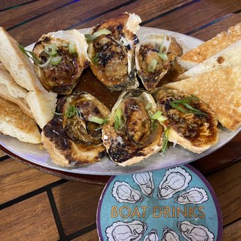 Boat Drinks - Chargrilled oysters - Cocktail Bars Near Me - St. Augustine, Florida Boat Drinks - Chargrilled oysters - Cocktail Bars Near Me - St. Augustine, Florida