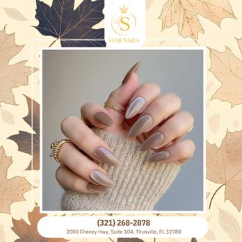 Star Nails - You've got your fall plans. Don't forget to plan in self-care too. We're just a call away! - Waxing Near Me - Titusville, Florida