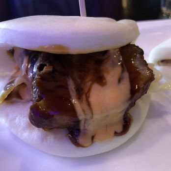 Yokohama Ramen - Up close pork bun - Ramen Near Me - Northampton, Massachusetts Yokohama Ramen - Up close pork bun - Ramen Near Me - Northampton, Massachusetts