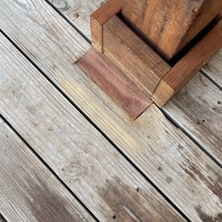 Next Level Pergolas - Cut the hole too big and tried to patch it