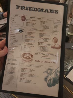 Menu photo 7 Friedman's New York, NY