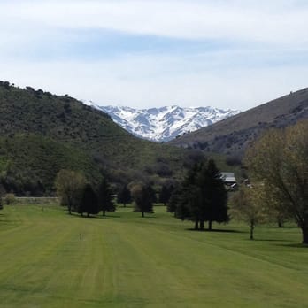 Round Valley Golf Course - 9th fairway from the green - Golf Near Me - Morgan, Utah Round Valley Golf Course - 9th fairway from the green - Golf Near Me - Morgan, Utah