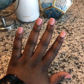 After Hour Nails and Spa - Acrylic full set with regular nail polish - Nail Salons Near Me - Baltimore, Maryland