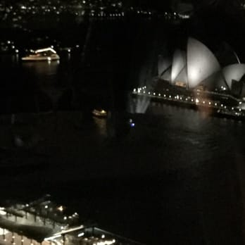 Blu Bar on 36 - Sydney Opera House taken from our table. - Cocktail Bars Near Me - The Rocks, NSW