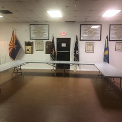 American Legion Bill Carmichael Post N 0 52 - Back hall looking good for Meeting and Large Partys
Available for rent