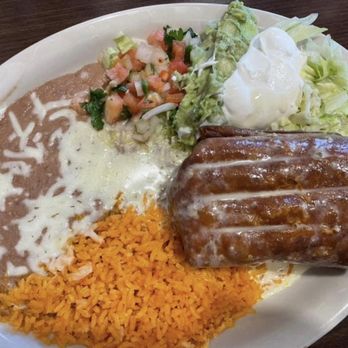 Mi Guadalajara - Chicken Chimichanga (ordered extra crispy) - Mexican Near Me - Escondido, California Mi Guadalajara - Chicken Chimichanga (ordered extra crispy) - Mexican Near Me - Escondido, California