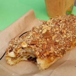 Chocolate almond croissant Chocolate almond croissant