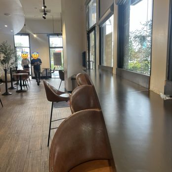 7 Leaves Cafe - Seating (10am on a Thursday). Decent amount of outlets and seats. - Coffee & Tea Near Me - Irvine, California 7 Leaves Cafe - Seating (10am on a Thursday). Decent amount of outlets and seats. - Coffee & Tea Near Me - Irvine, California