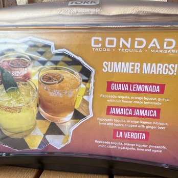 Condado Tacos - Summer Margs! - Tacos Near Me - Charlotte, North Carolina