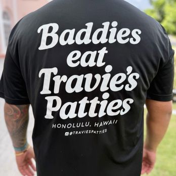 Travie’s Patties - Merch - Burgers Near Me - Honolulu, Hawaii Travie’s Patties - Merch - Burgers Near Me - Honolulu, Hawaii