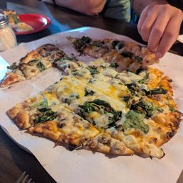 Garlic Chicken Pizza Garlic Chicken Pizza