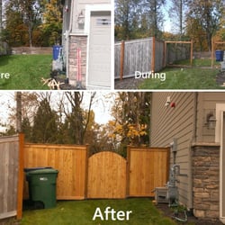 Student Landscapers and Home Maintenance - Another fencing and gate job, we offer a range of different options at different prices to suit any home!