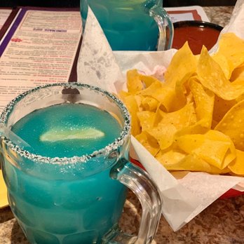 Valle Luna - Margaritas on special blue orange flavor - Mexican Near Me - Phoenix, Arizona