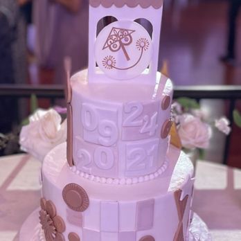 Takes The Cake - a three tiered cake on a table - Bakeries Near Me - Pasadena, California Takes The Cake - a three tiered cake on a table - Bakeries Near Me - Pasadena, California