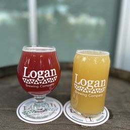 two glasses of beer two glasses of beer