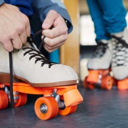 Plex Entertainment - Roller skating on a hardwood maple floor! Awesome and so much fun!
