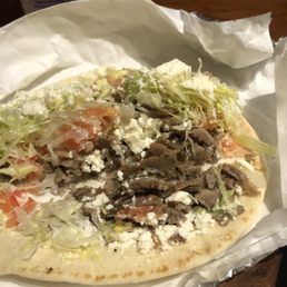 Cold and bland Gyro Cold and bland Gyro