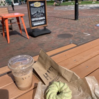 HiFi Donuts - Salted matcha donut - Donuts Near Me - Portland, Maine HiFi Donuts - Salted matcha donut - Donuts Near Me - Portland, Maine